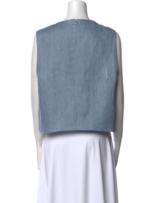 TWP Hemp Crew Neck Crop Top