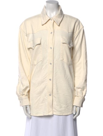 TWP Long Sleeve Button-Up Top