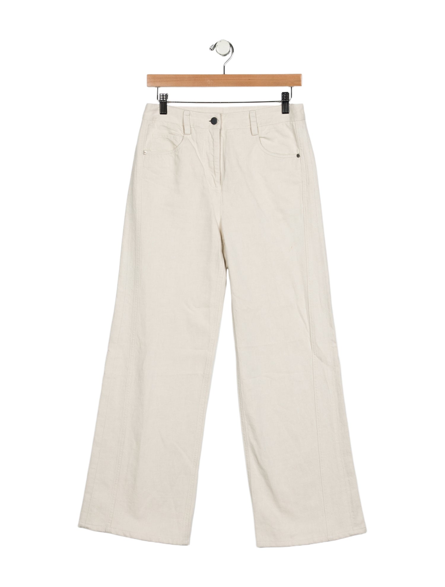 TWP High-Rise Wide Leg Jeans