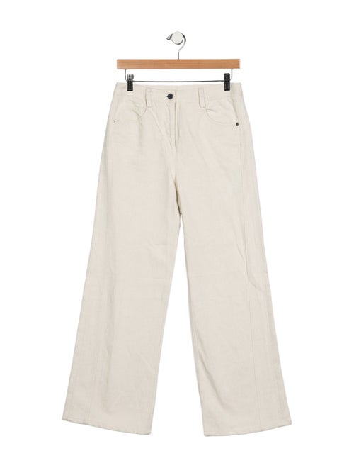 TWP High-Rise Wide Leg Jeans