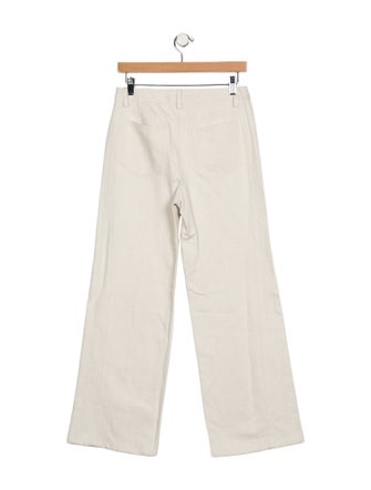 TWP High-Rise Wide Leg Jeans
