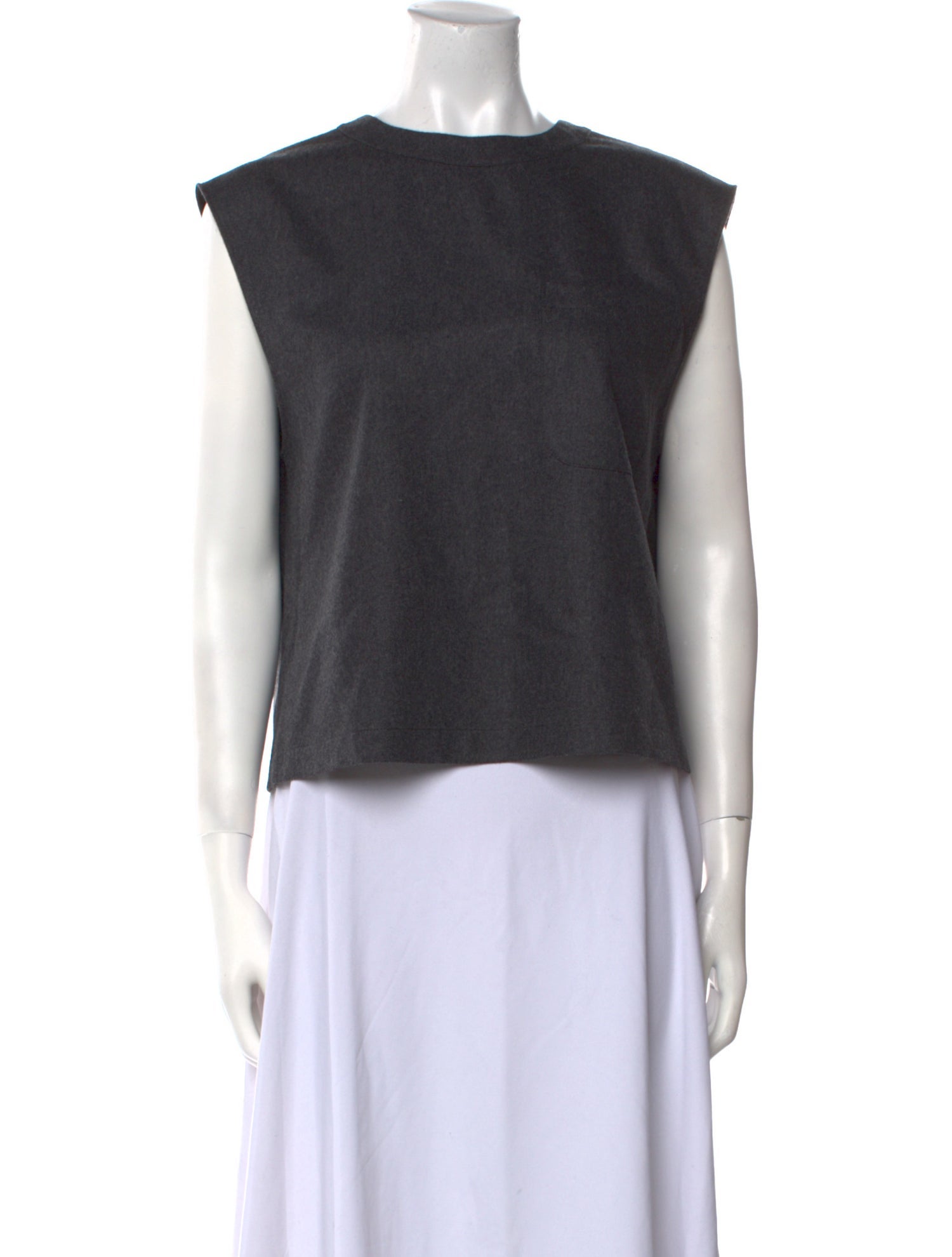 TWP Wool Scoop Neck Top