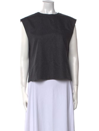 TWP Wool Scoop Neck Top