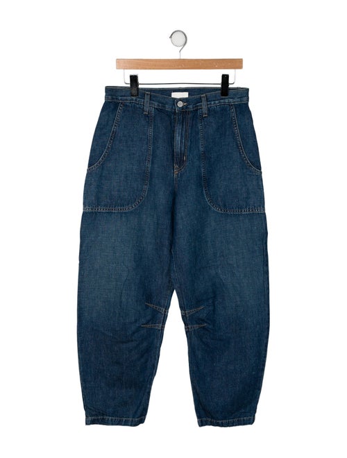 TWP High-Rise Straight Leg Jeans