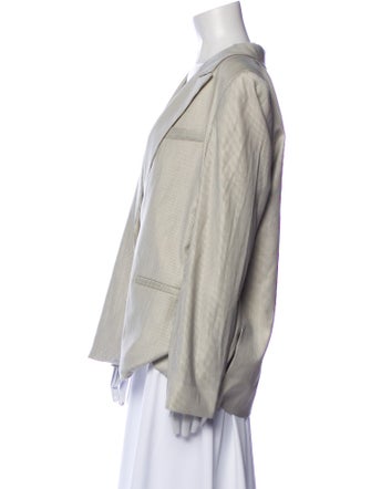 TWP Virgin Wool Striped Blazer