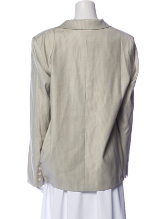 TWP Virgin Wool Striped Blazer