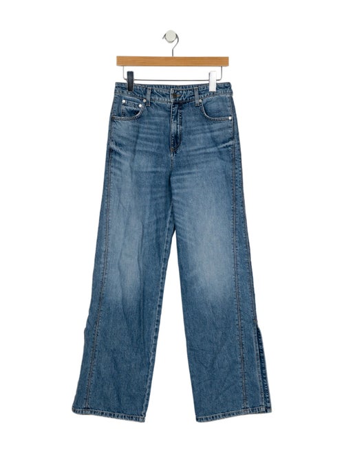 TWP High-Rise Wide Leg Jeans