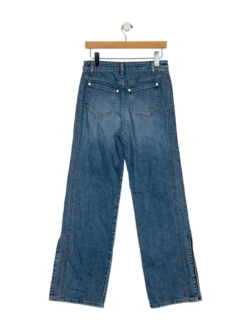 TWP High-Rise Wide Leg Jeans