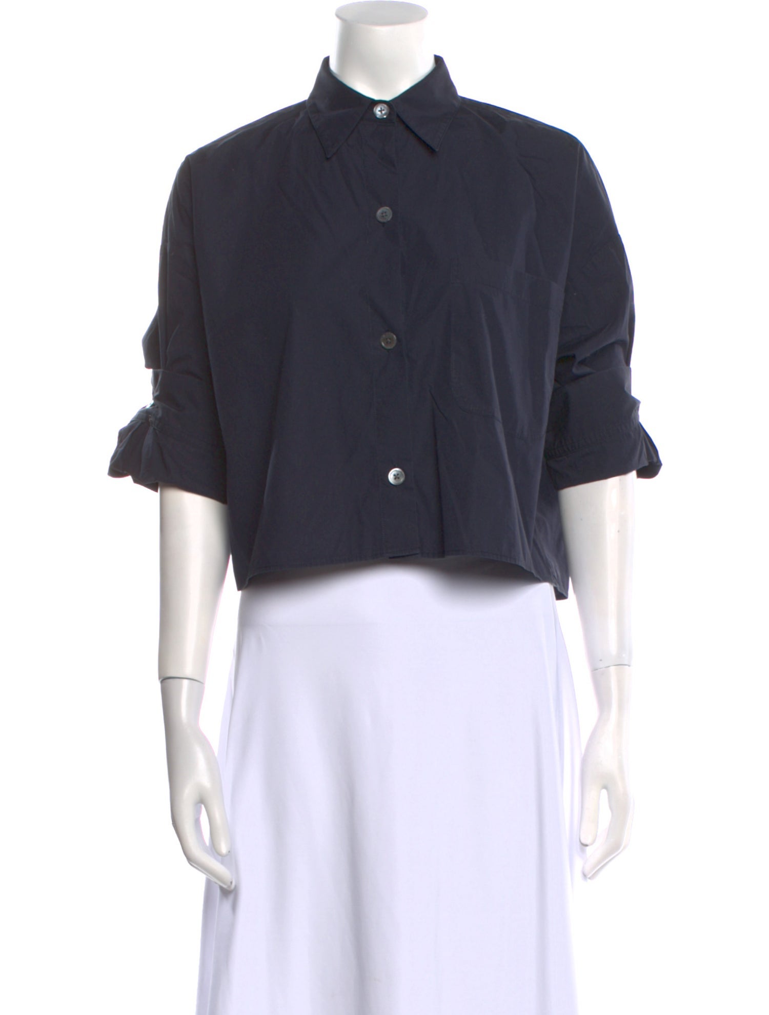 TWP Short Sleeve Crop Top