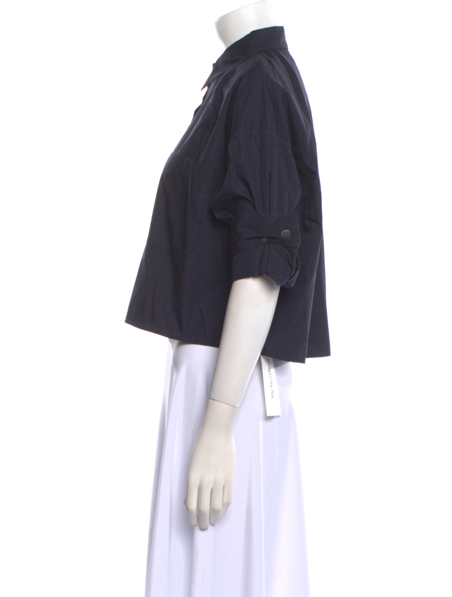 TWP Short Sleeve Crop Top