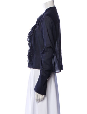 TWP Long Sleeve Button-Up Top