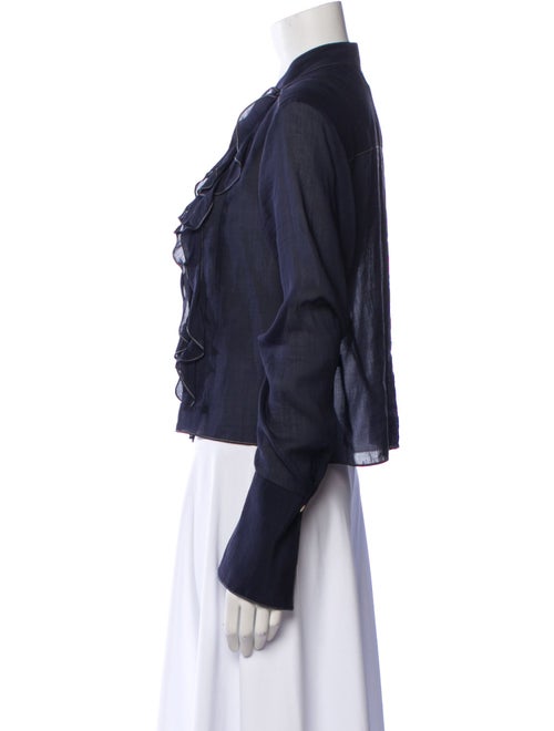 TWP Long Sleeve Button-Up Top