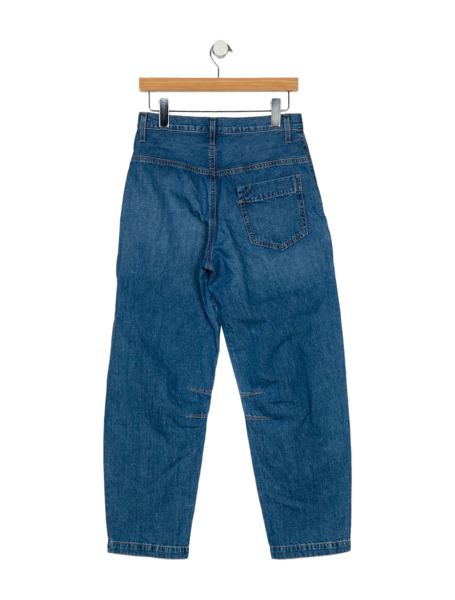 TWP High-Rise Straight Leg Jeans