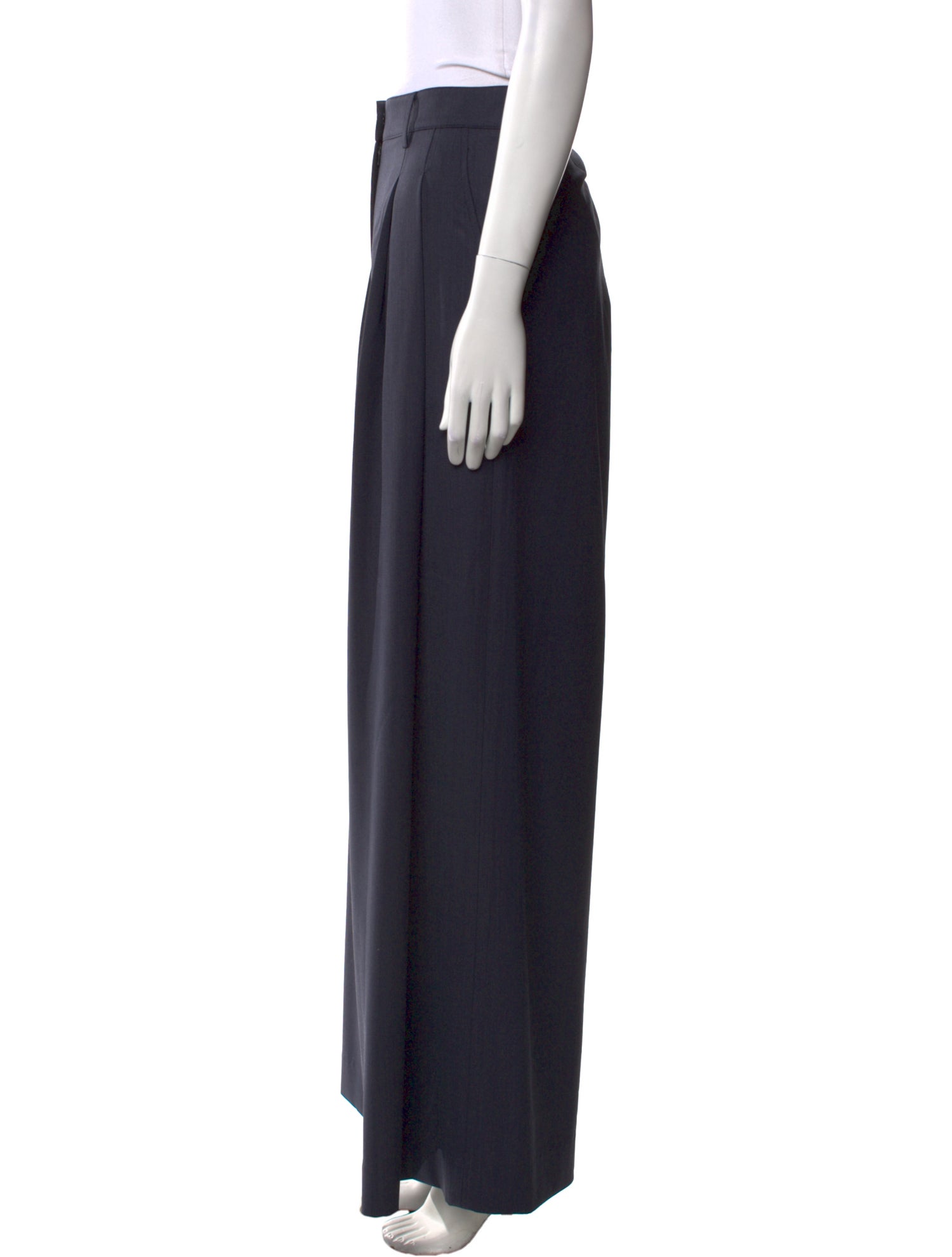 TWP Virgin Wool Wide Leg Pants