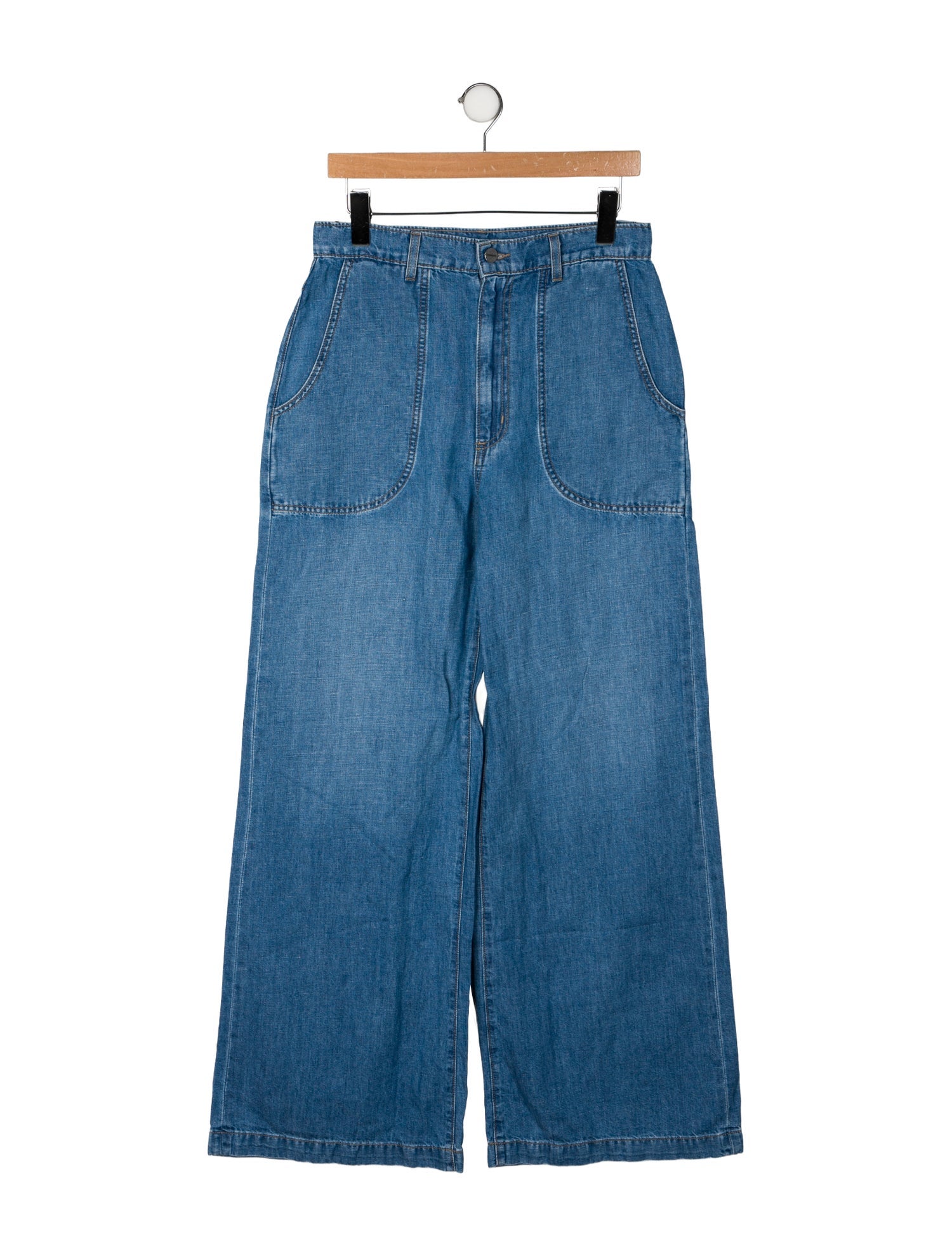 TWP High-Rise Wide Leg Jeans w/ Tags
