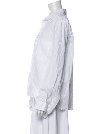 TWP Long Sleeve Button-Up Top