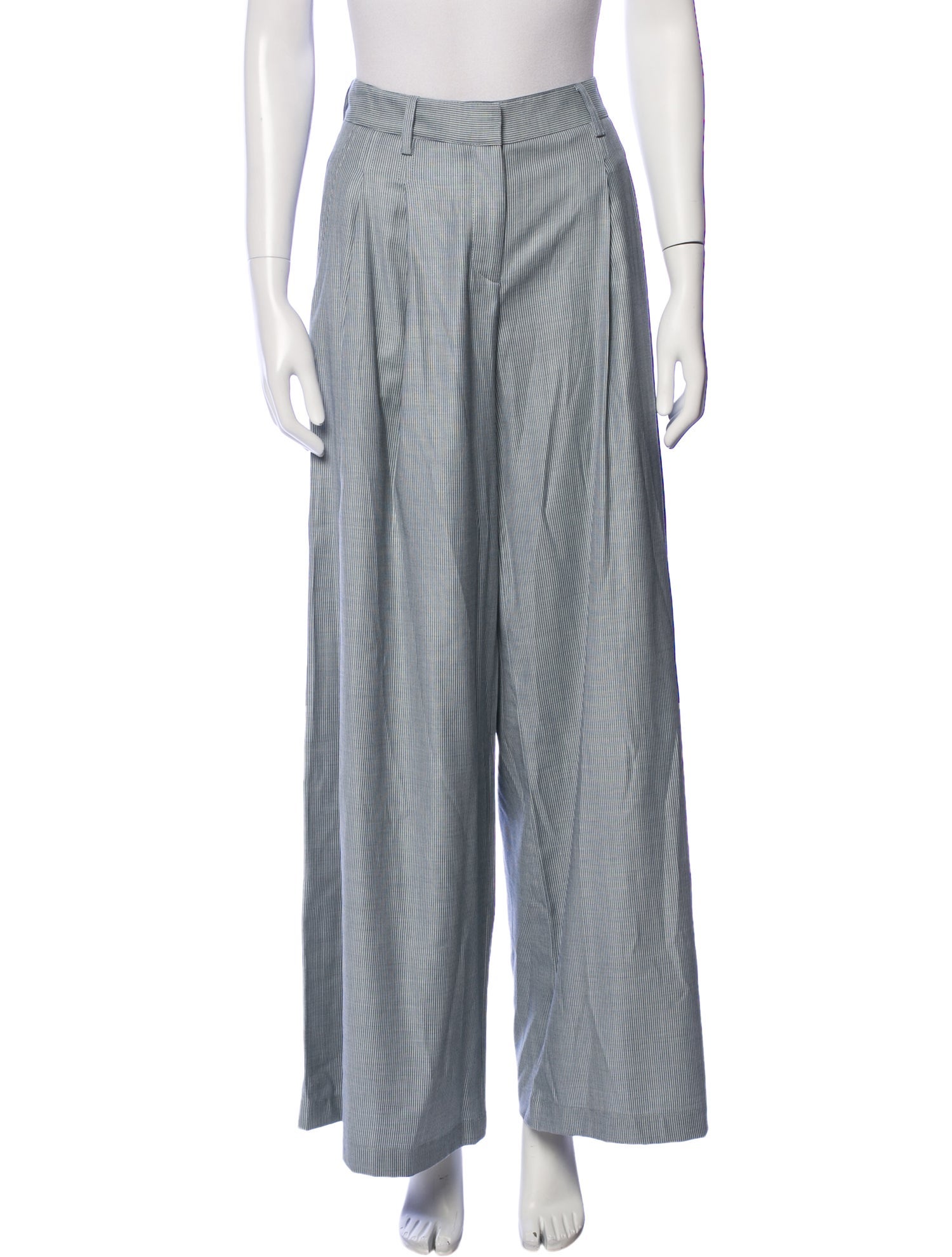 TWP Virgin Wool Wide Leg Pants