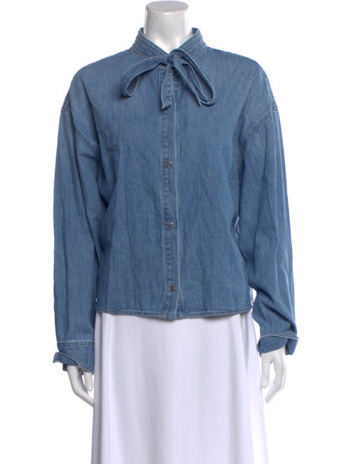 TWP Long Sleeve Button-Up Top