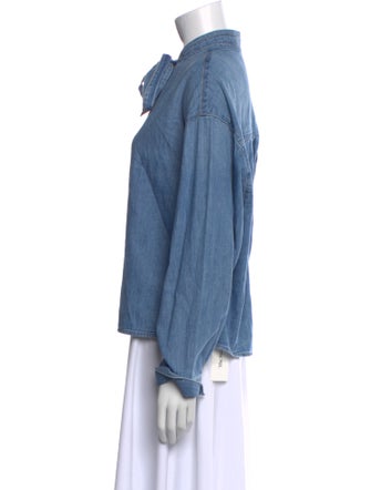 TWP Long Sleeve Button-Up Top