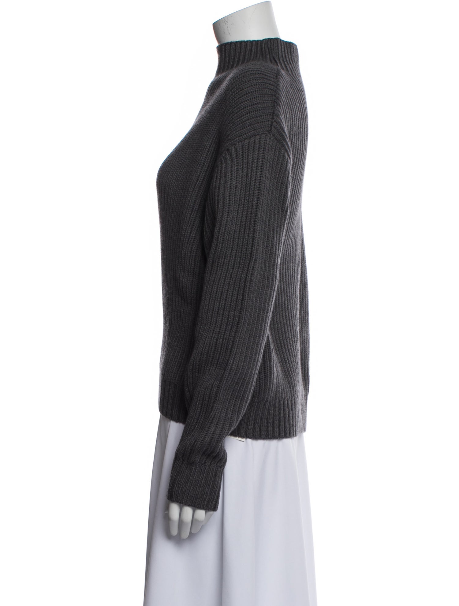 TWP Merino Wool Mock Neck Sweater