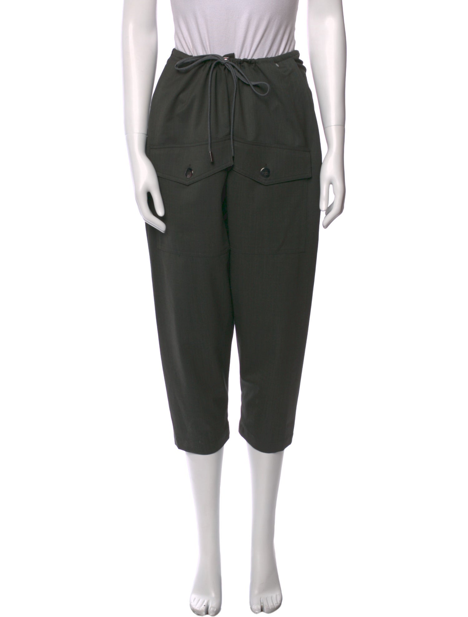 TWP Virgin Wool Straight Leg Pants