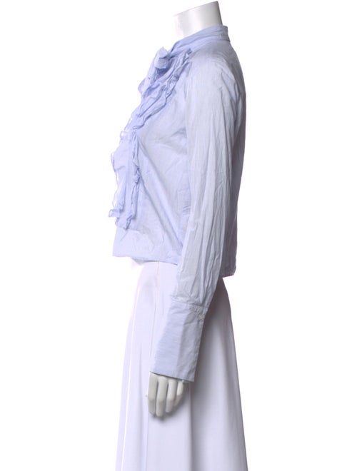 TWP Mock Neck Long Sleeve Crop Top