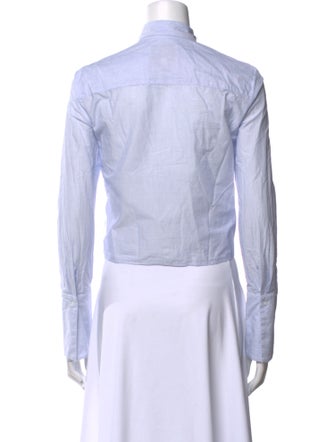 TWP Mock Neck Long Sleeve Crop Top