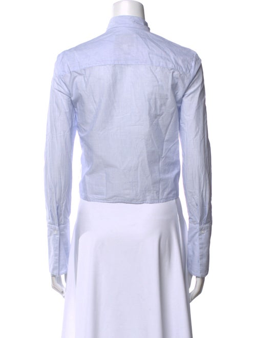 TWP Mock Neck Long Sleeve Crop Top