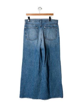 TWP High-Rise Wide Leg Jeans
