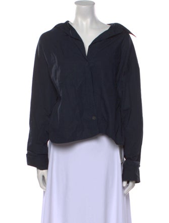 TWP Long Sleeve Crop Top