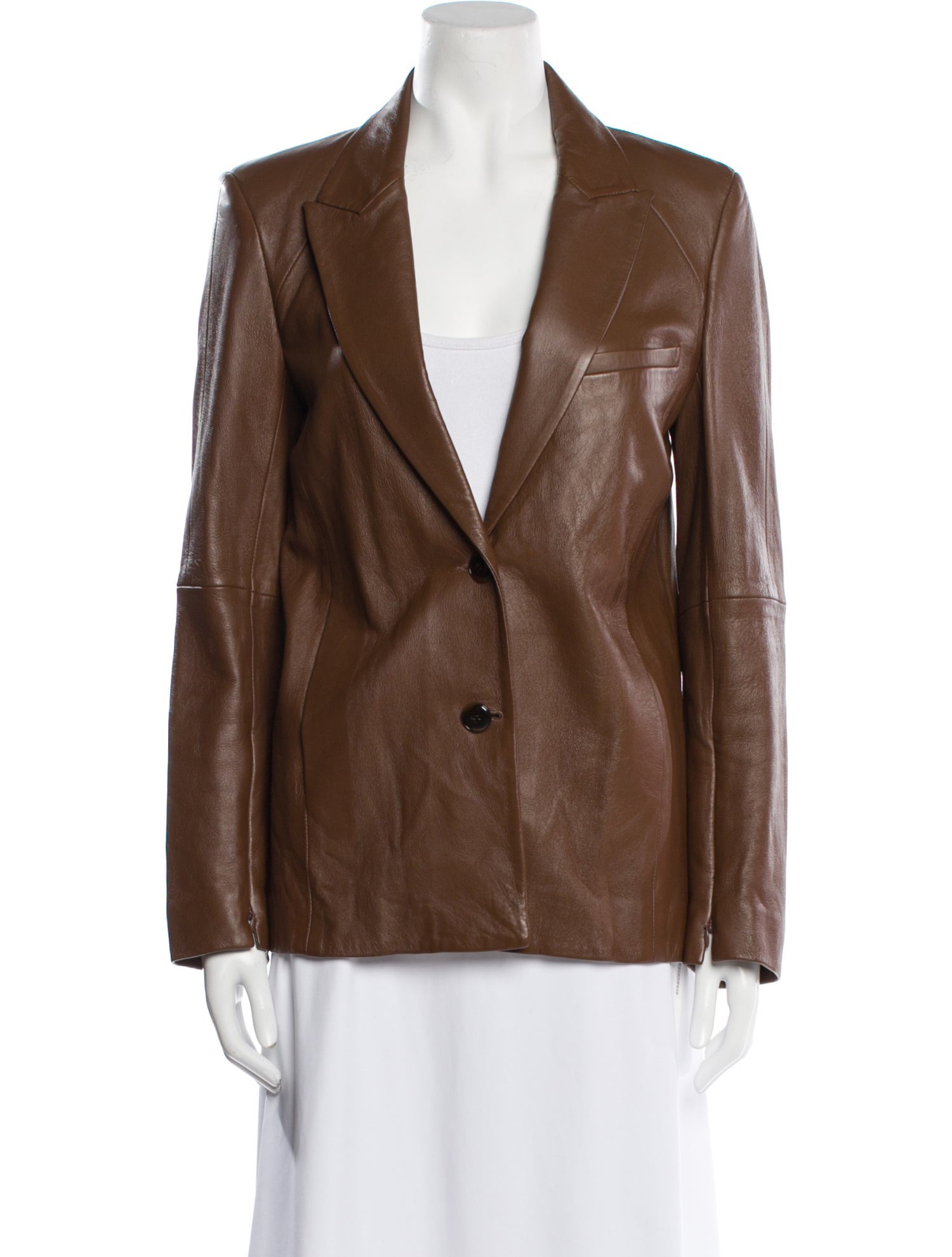 TWP Leather Blazer