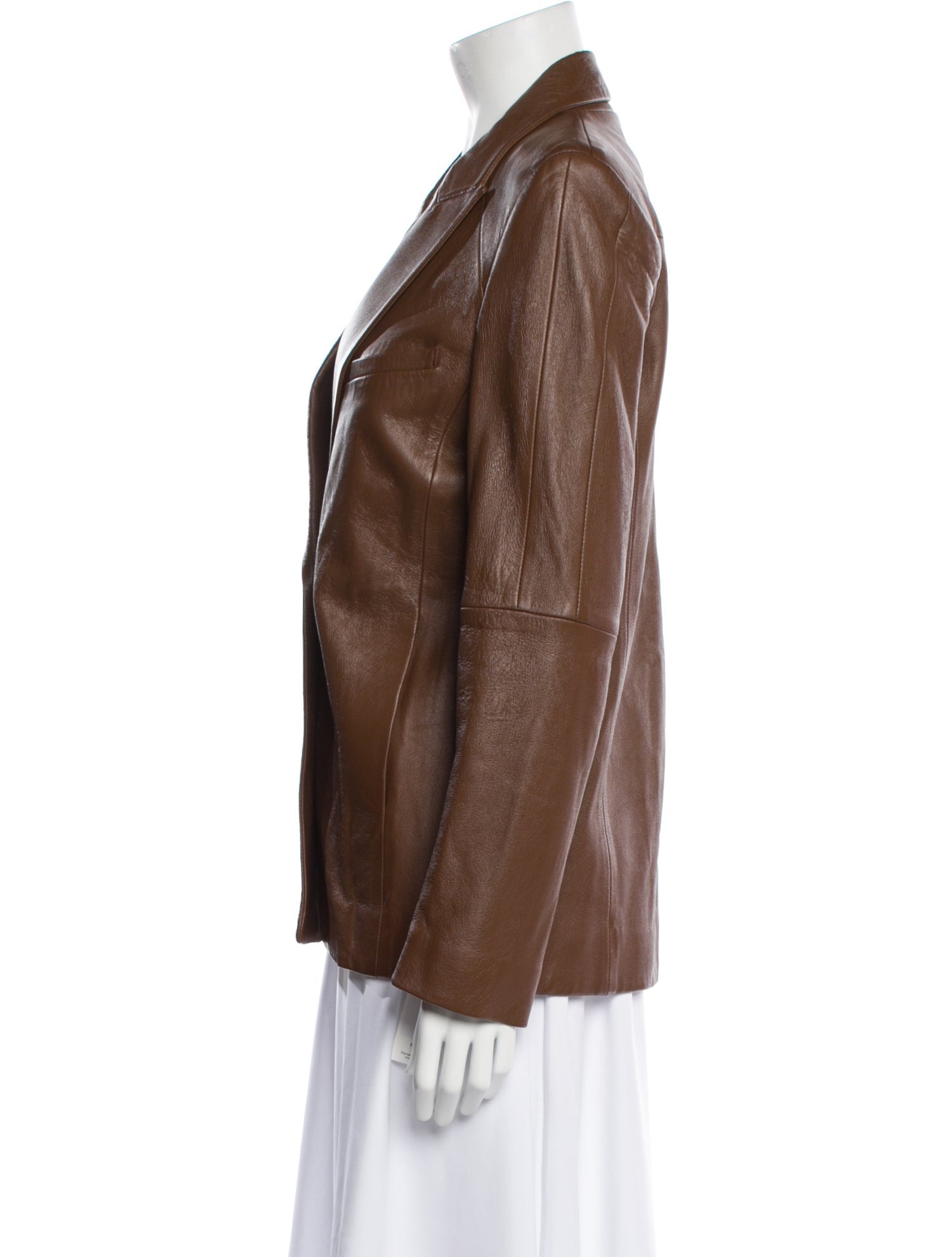 TWP Leather Blazer