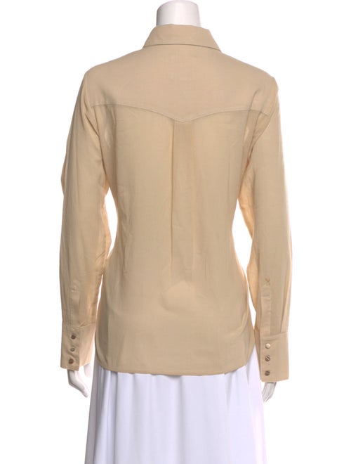 TWP Long Sleeve Button-Up Top