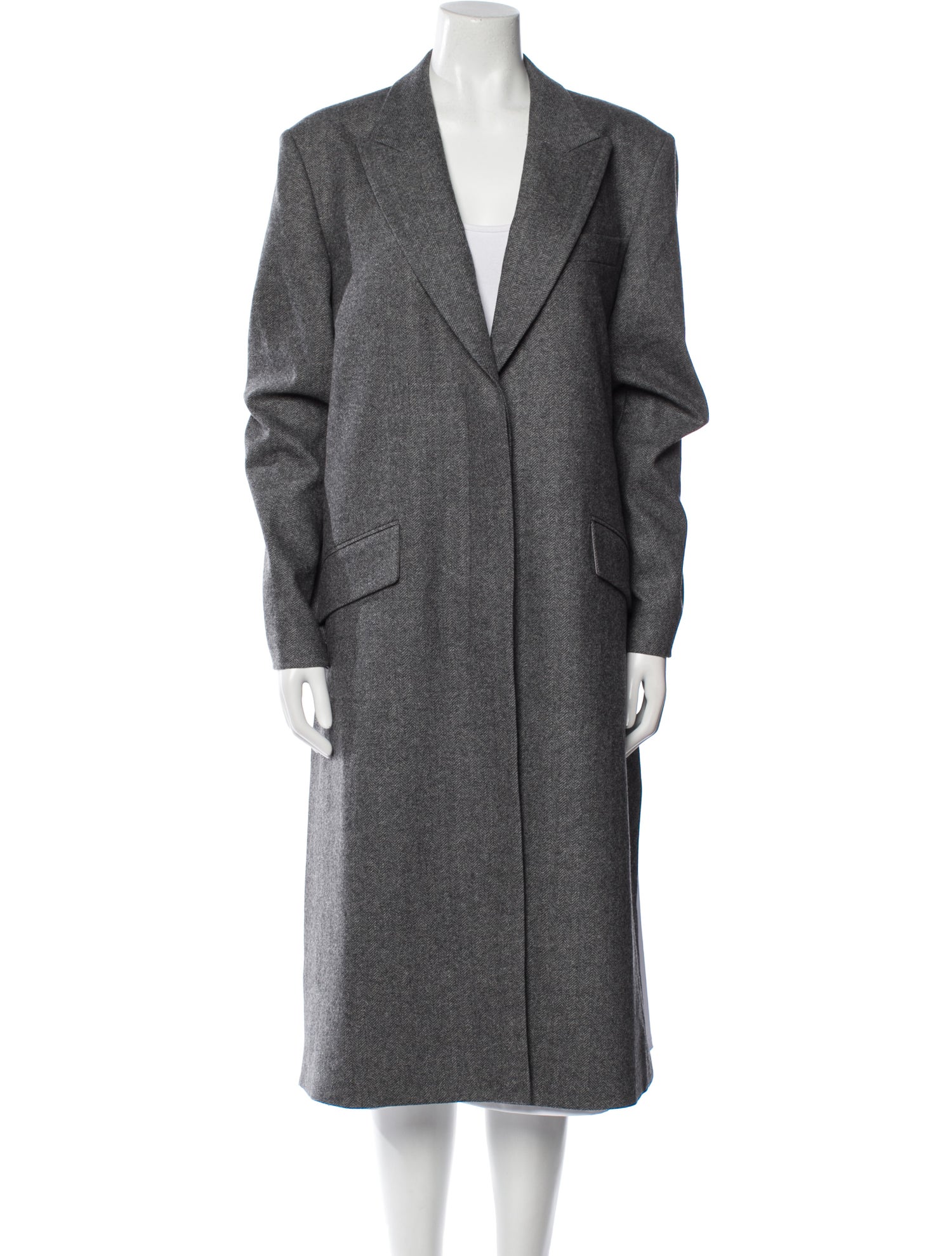 TWP Wool Faux Fur Coat w/ Tags