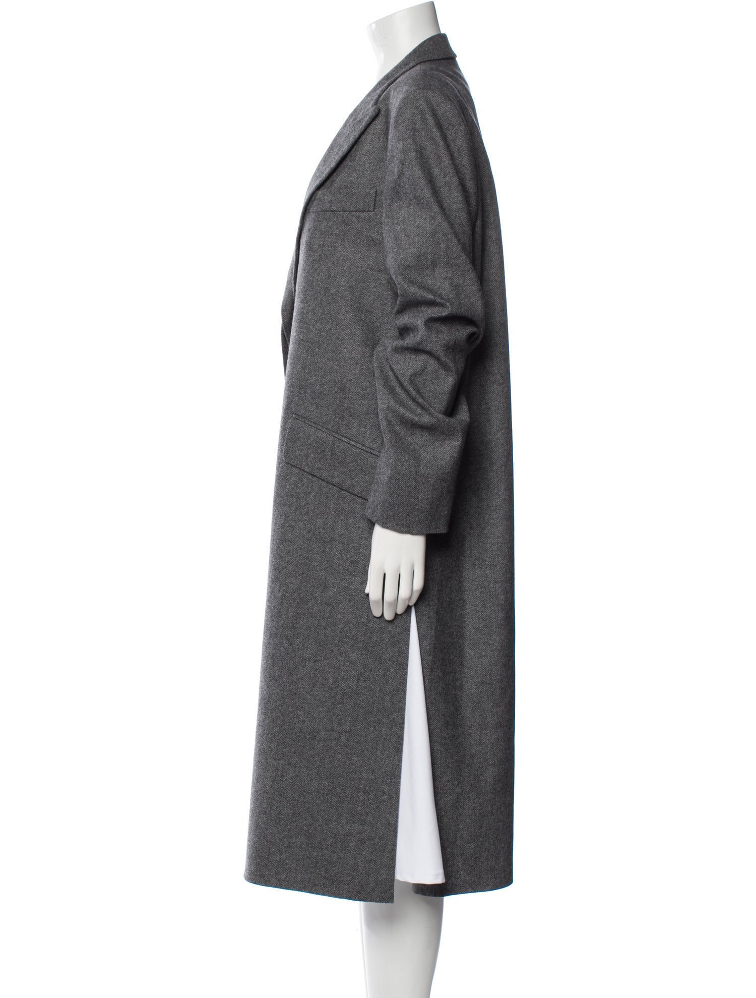 TWP Wool Faux Fur Coat w/ Tags