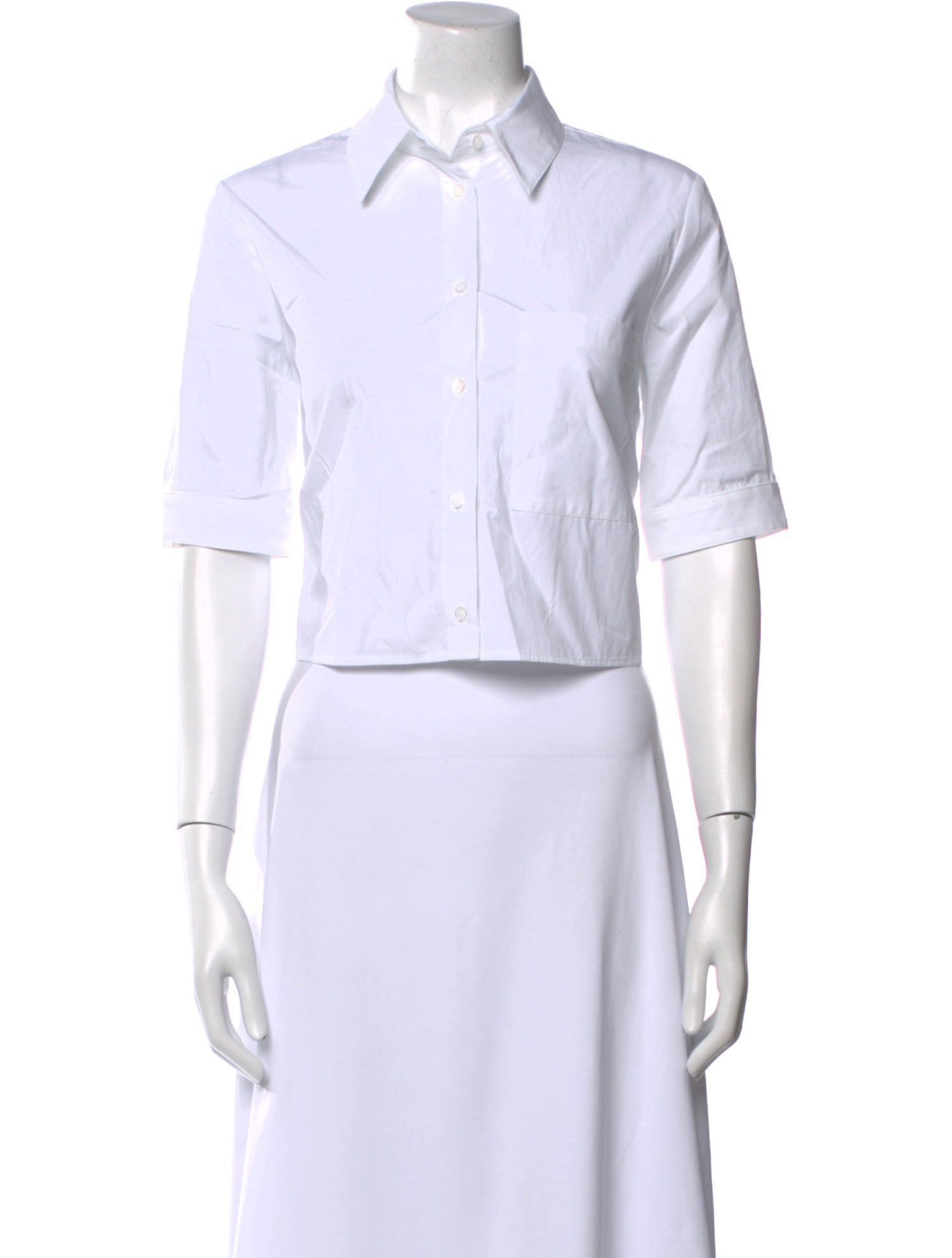 TWP Short Sleeve Crop Top