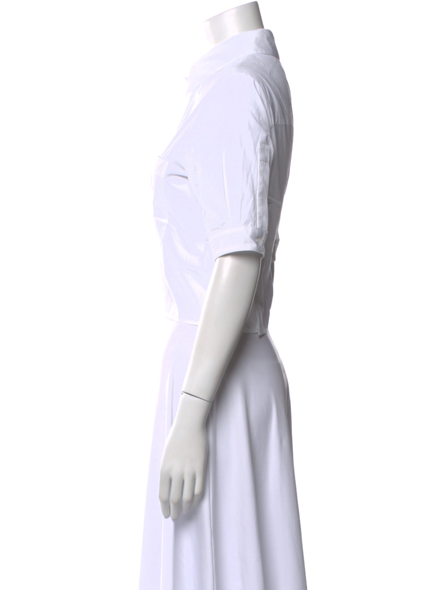 TWP Short Sleeve Crop Top