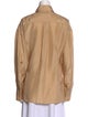 TWP Silk Long Sleeve Button-Up Top