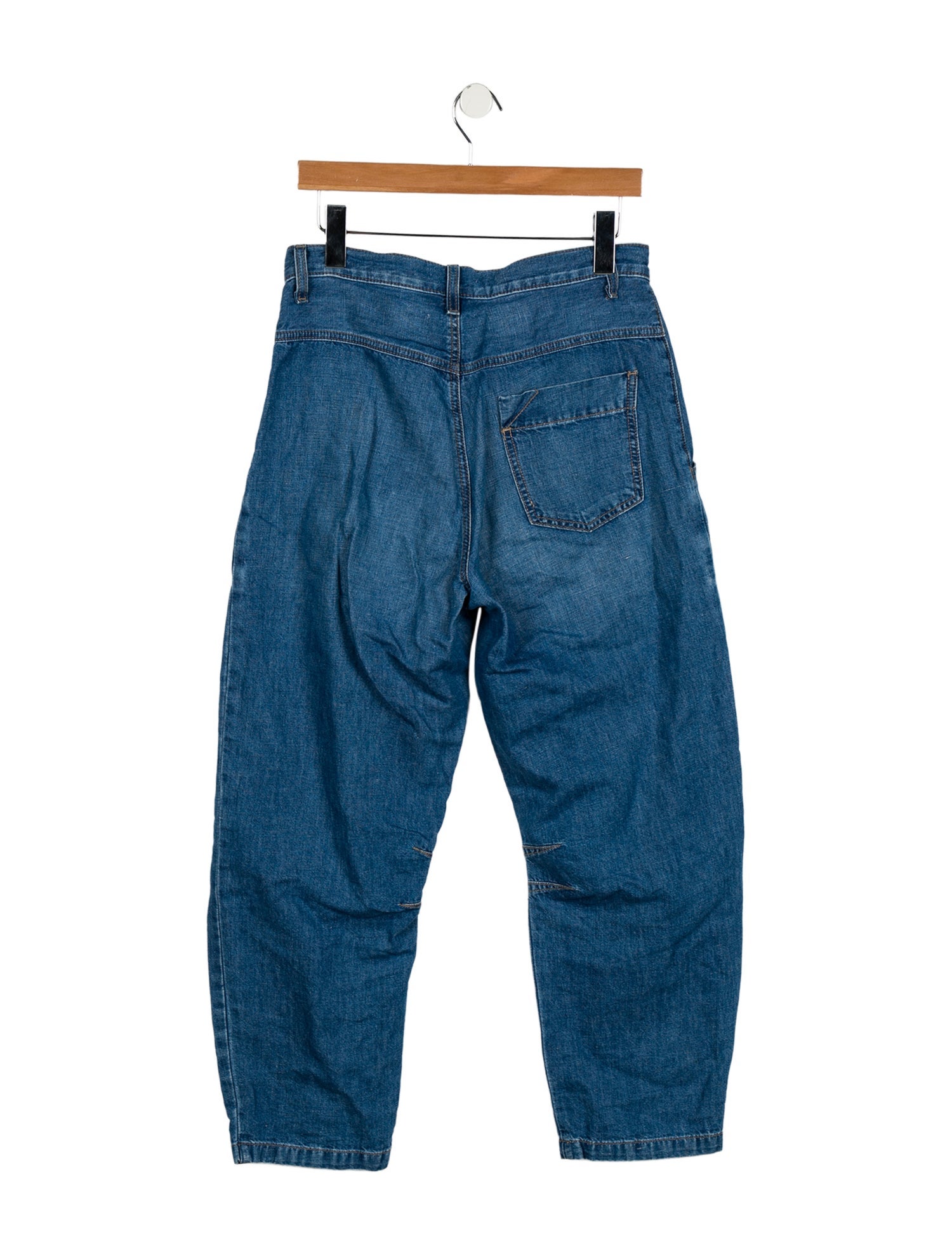 TWP High-Rise Straight Leg Jeans