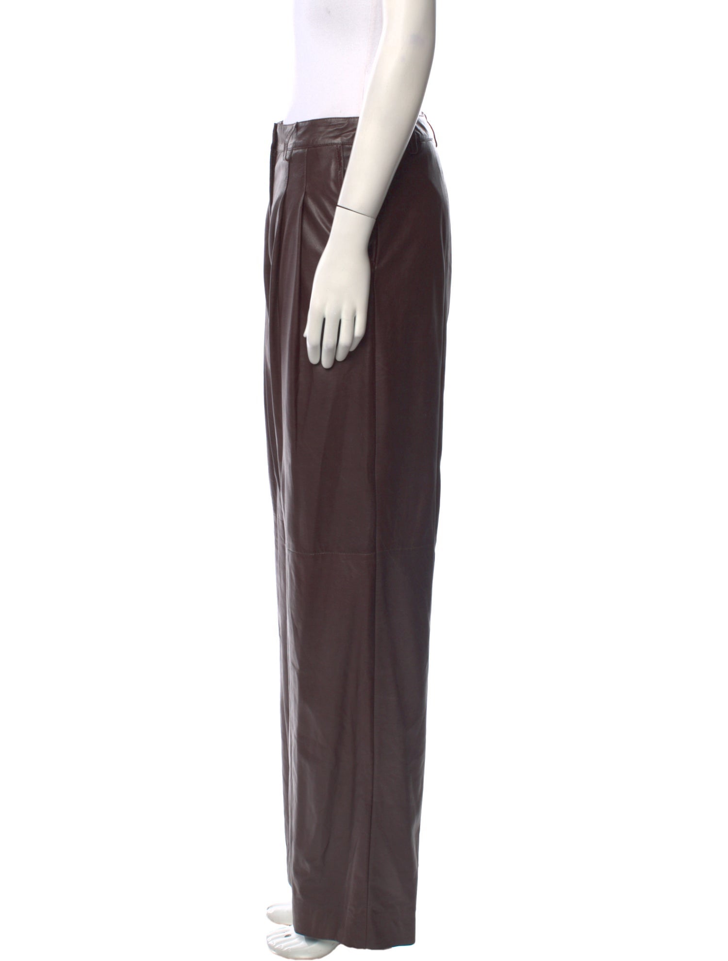 TWP Lambskin Wide Leg Pants w/ Tags