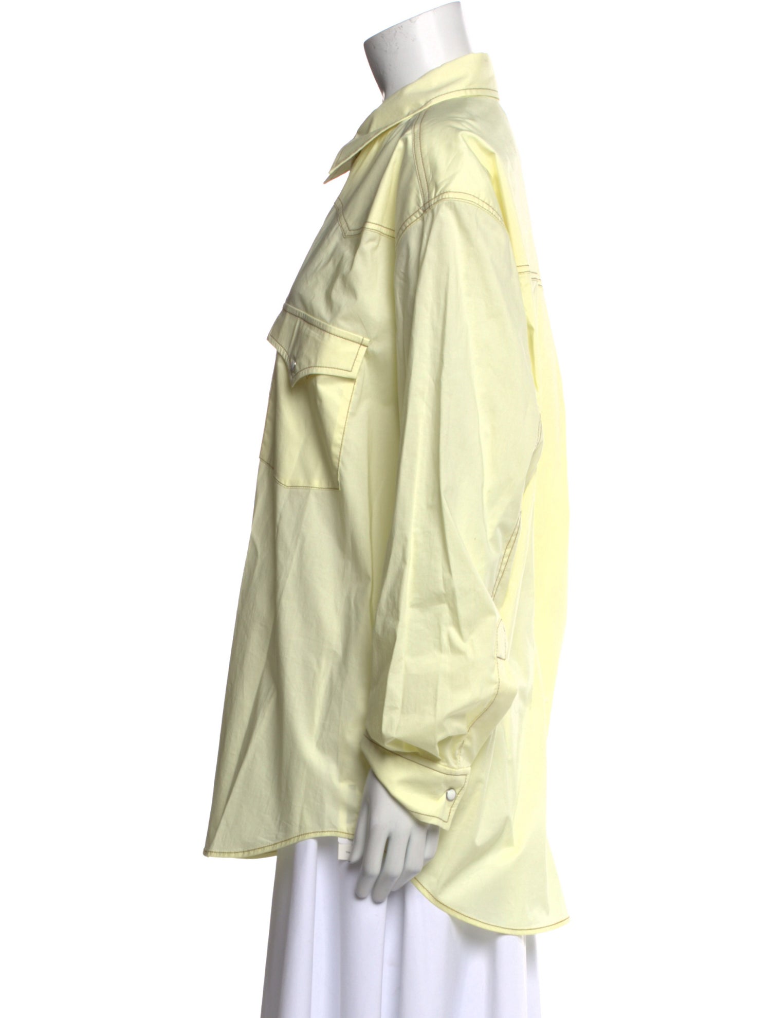 TWP Long Sleeve Button-Up Top