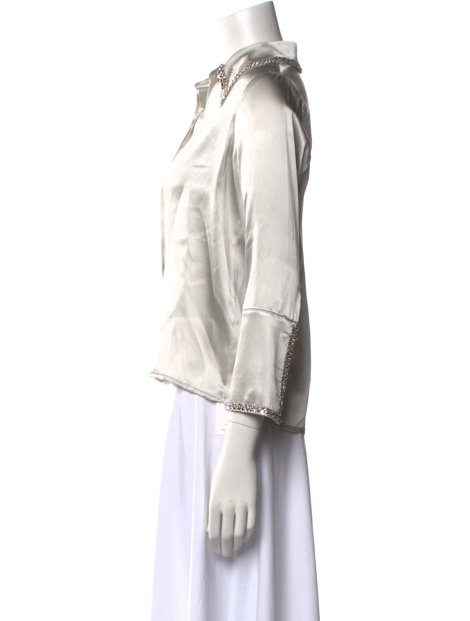 TWP Silk V-Neck Blouse