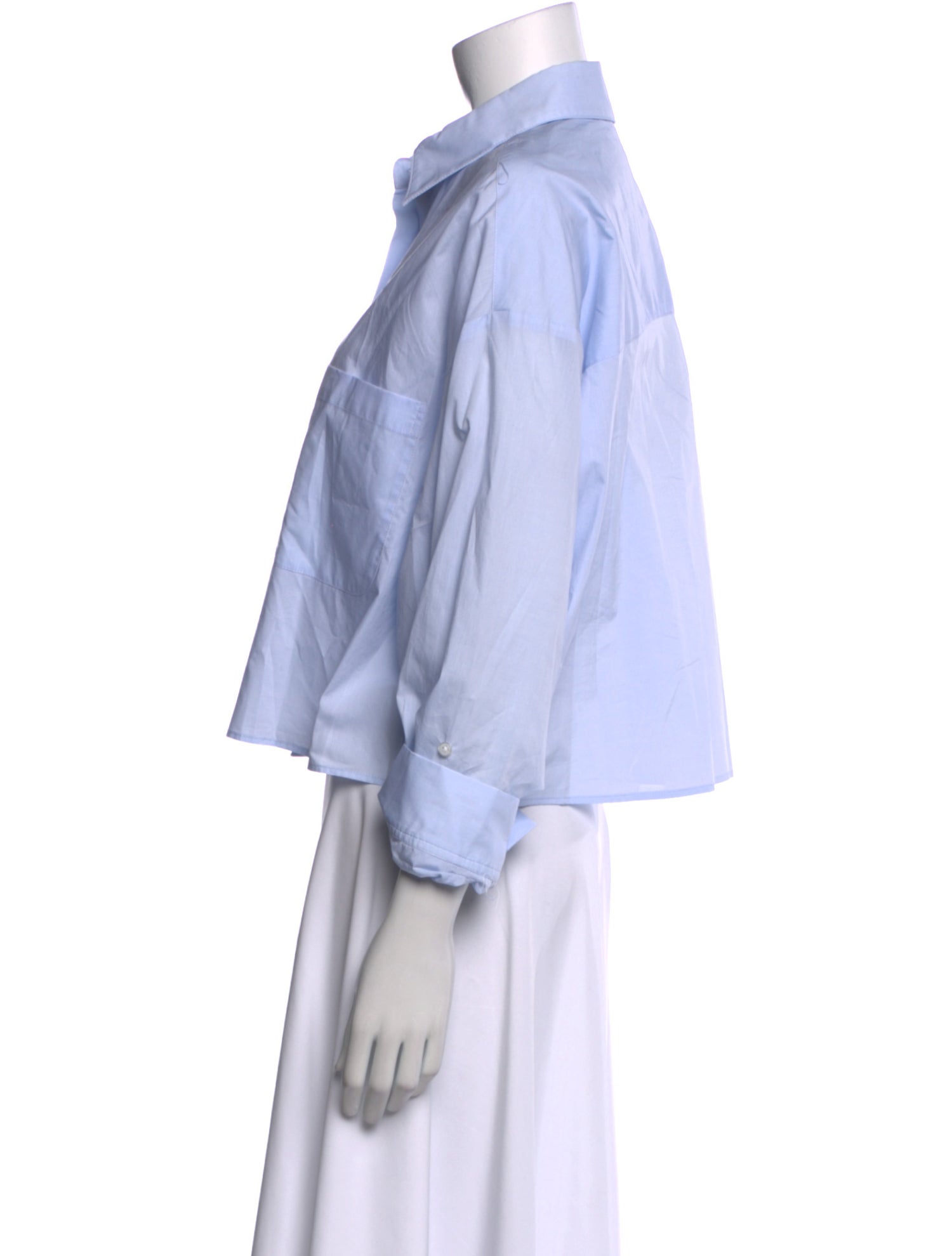 TWP Three-Quarter Sleeve Button-Up Top w/ Tags