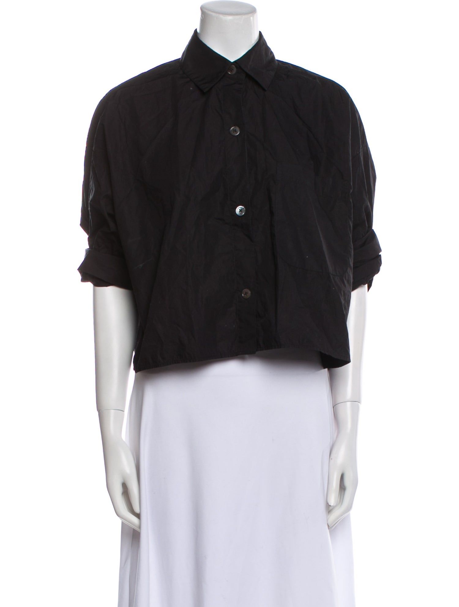 TWP Short Sleeve Crop Top