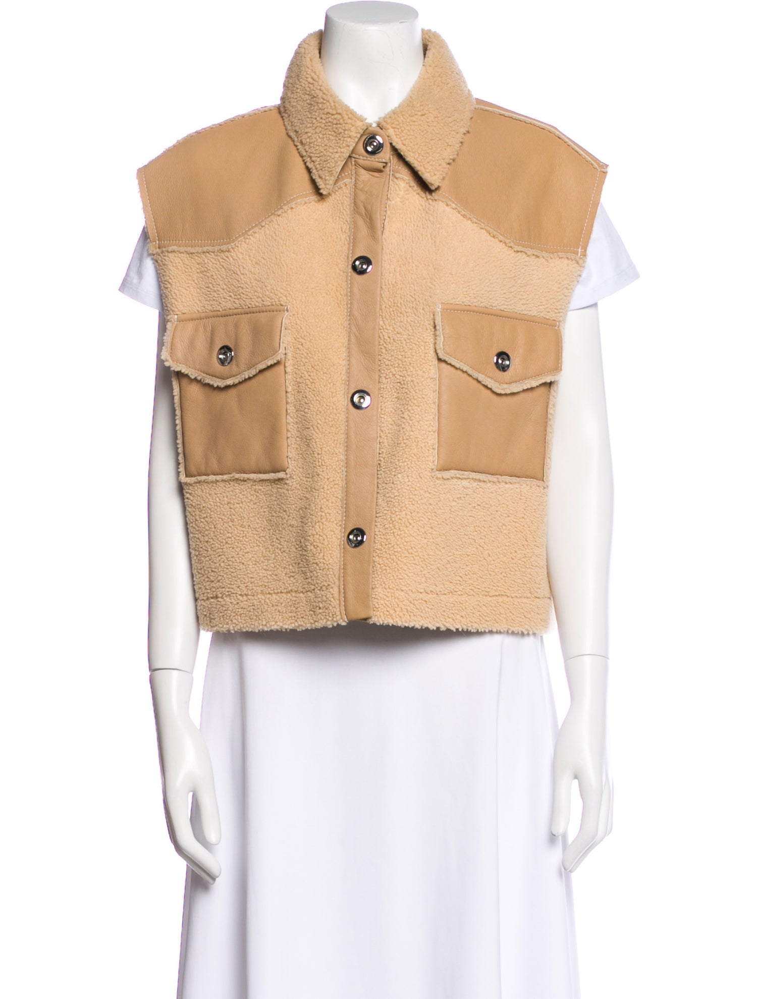 TWP Lambskin Vest