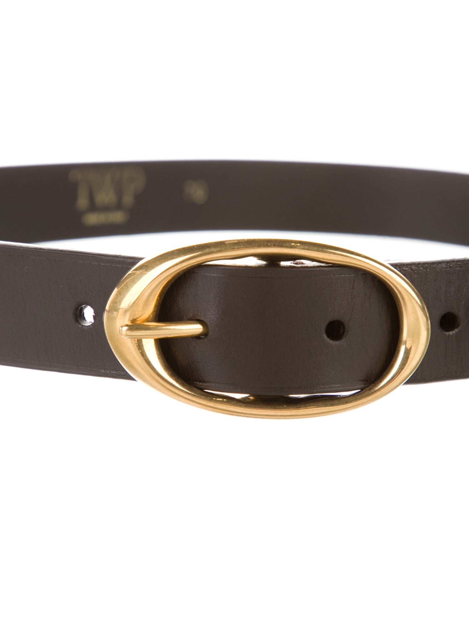 TWP Skinny Leather Belt