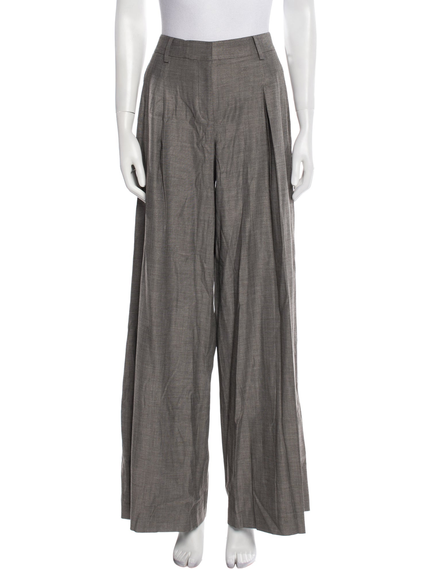 TWP Virgin Wool Wide Leg Pants