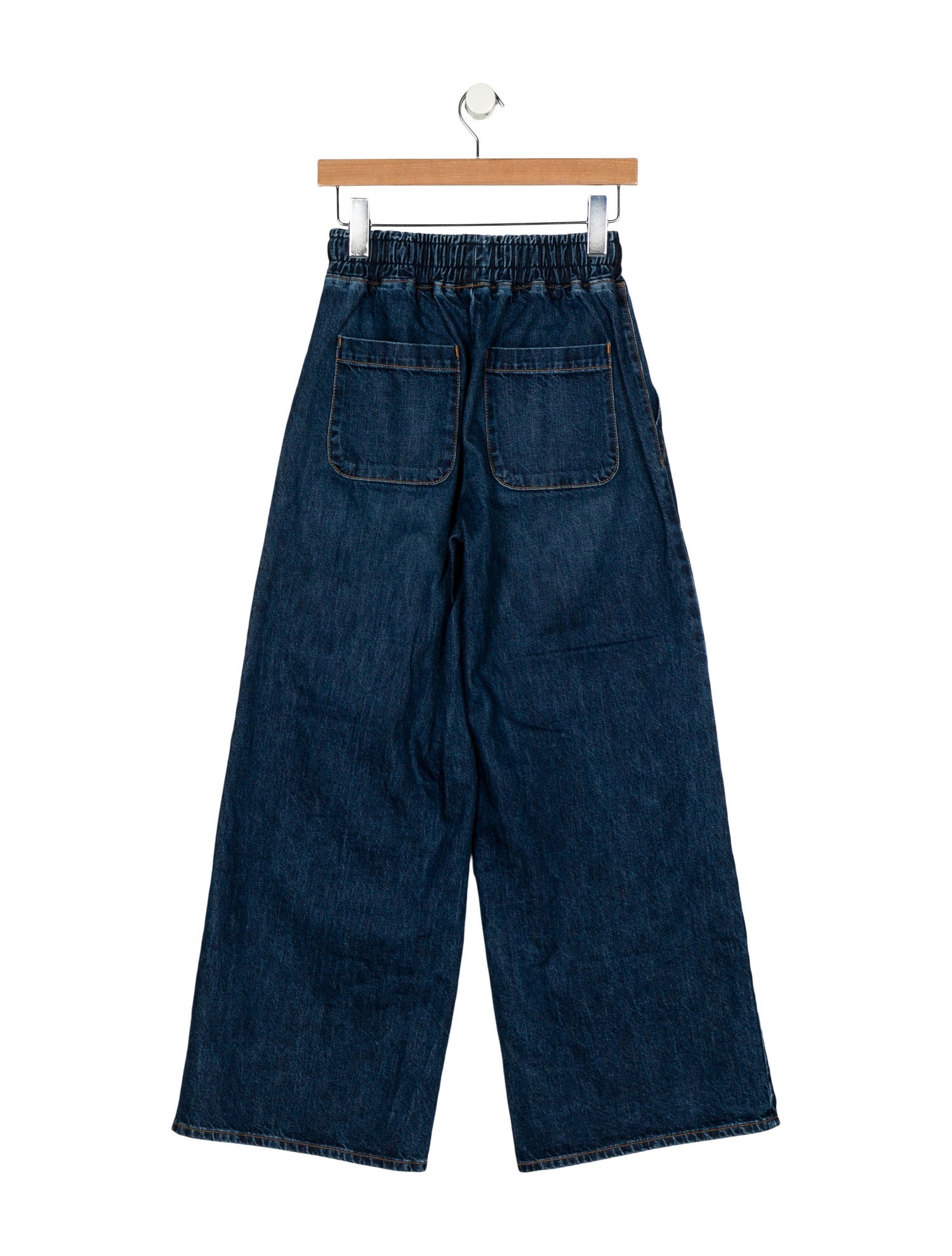 TWP Mid-Rise Wide Leg Jeans