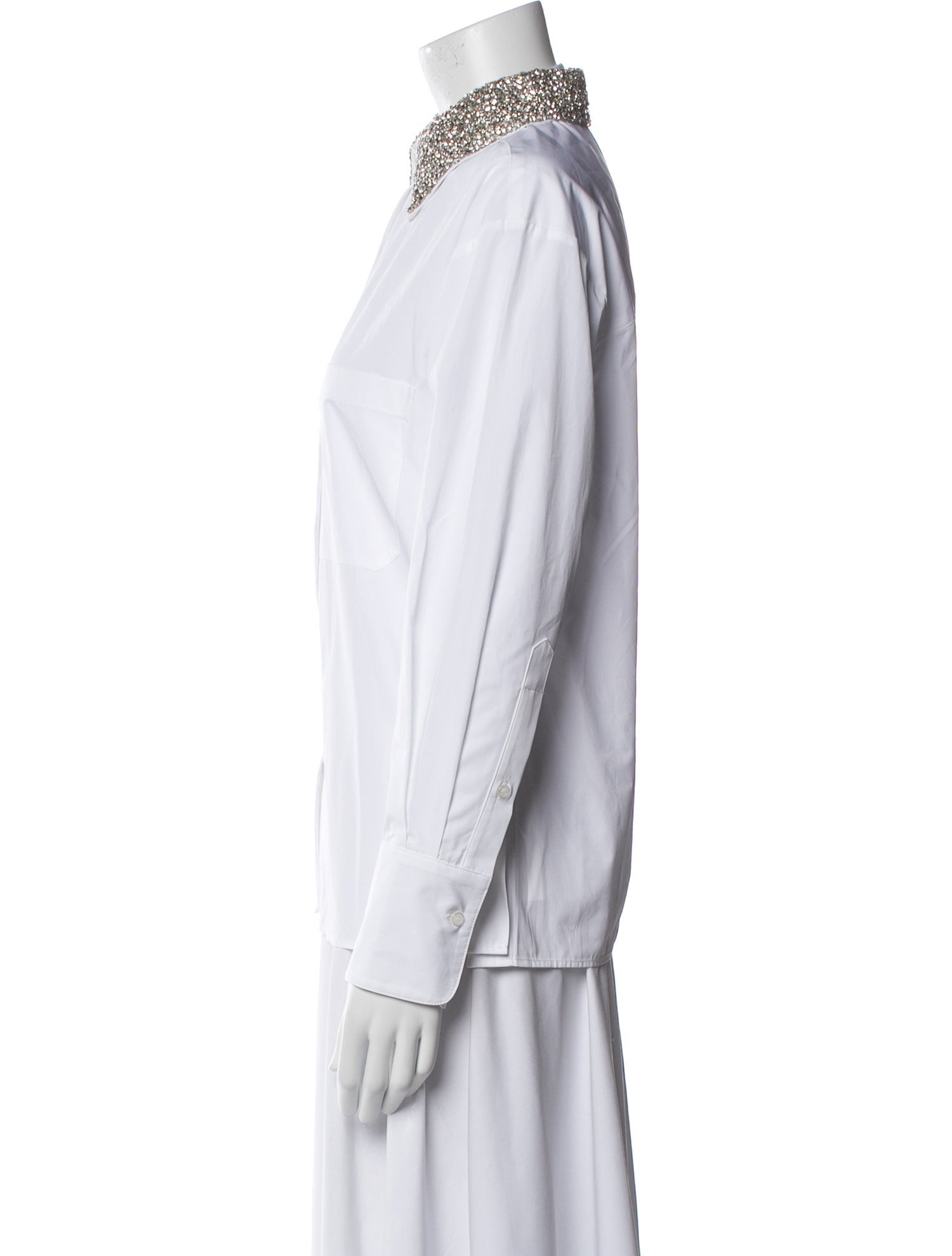 TWP Long Sleeve Button-Up Top