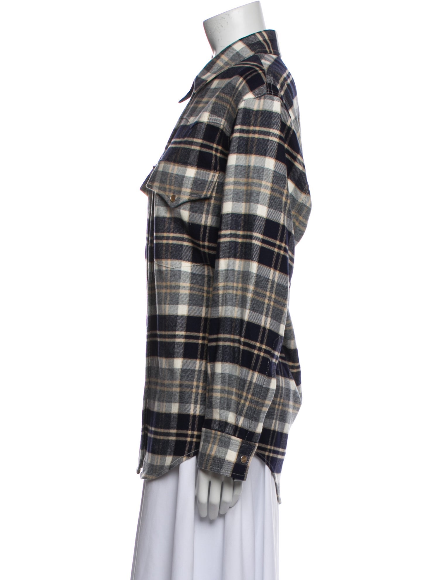 TWP Plaid Print Jacket w/ Tags
